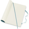 Блокнот MOLESKINE Classic Soft Large, нелинованный, голубой QP618B35